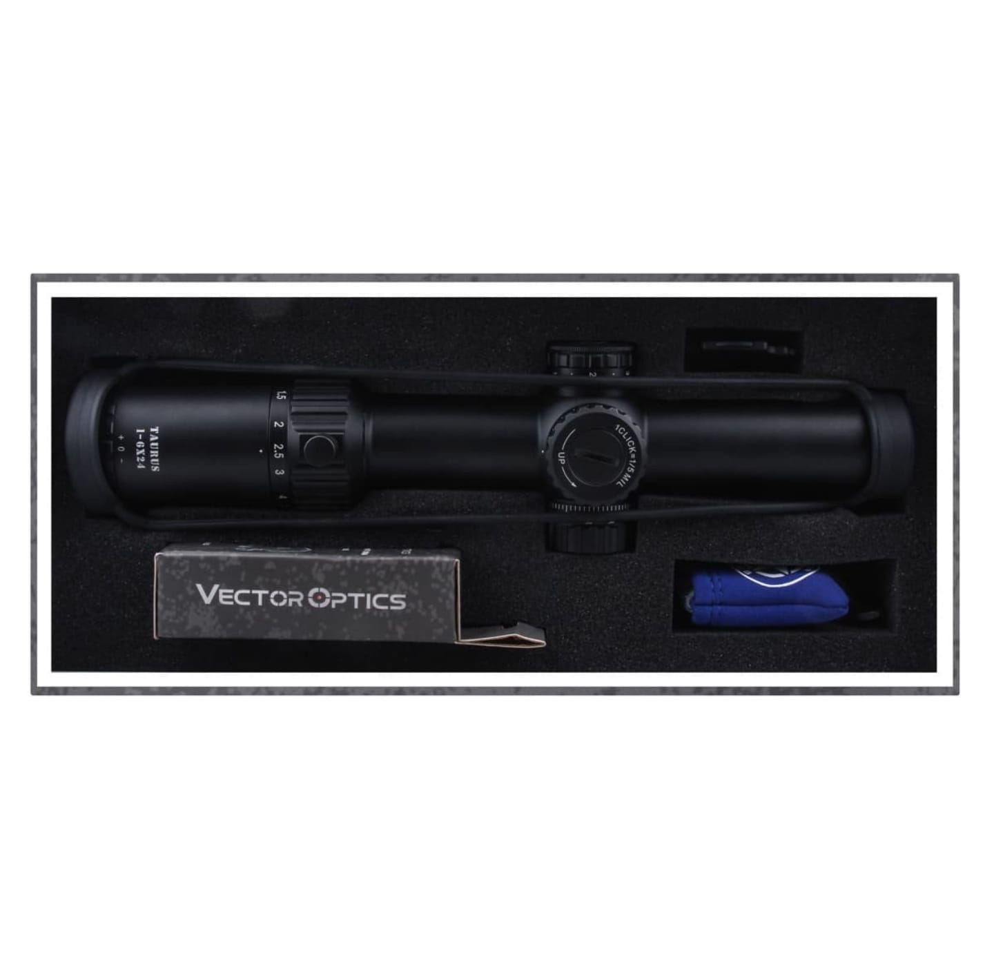 Vector Optics Taurus 1-6x24FFP Tüfek Dürbünü SCFF-27